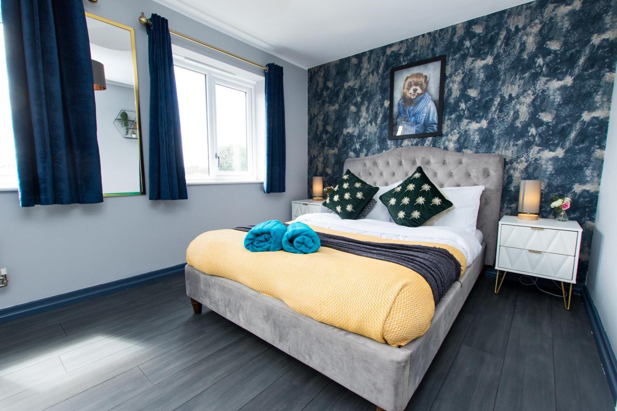 Free Parking 3 Bedroom House In Nottingham Dış mekan fotoğraf