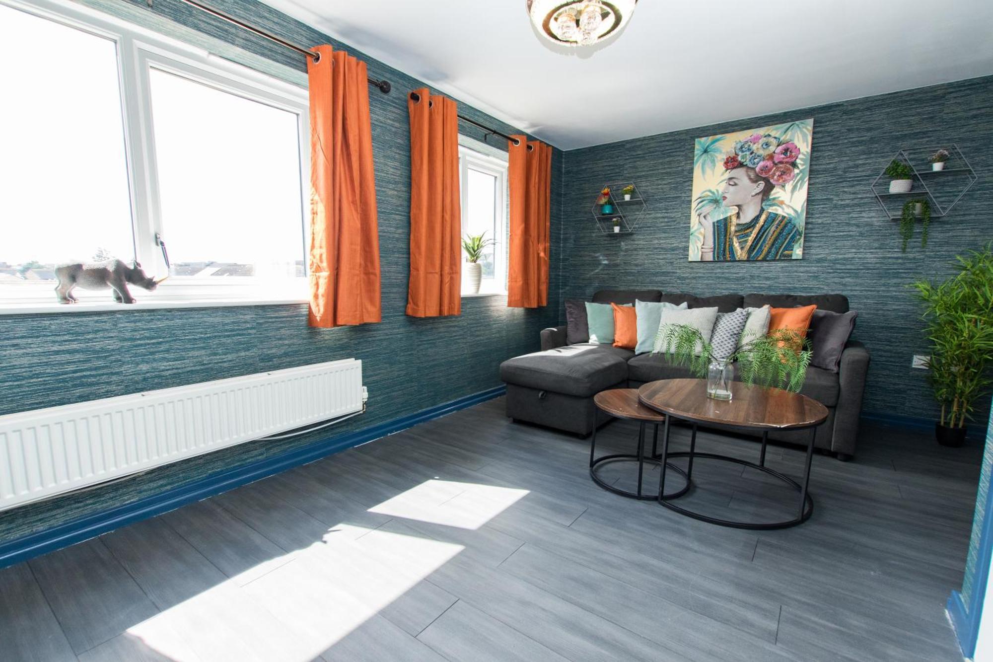 Free Parking 3 Bedroom House In Nottingham Dış mekan fotoğraf